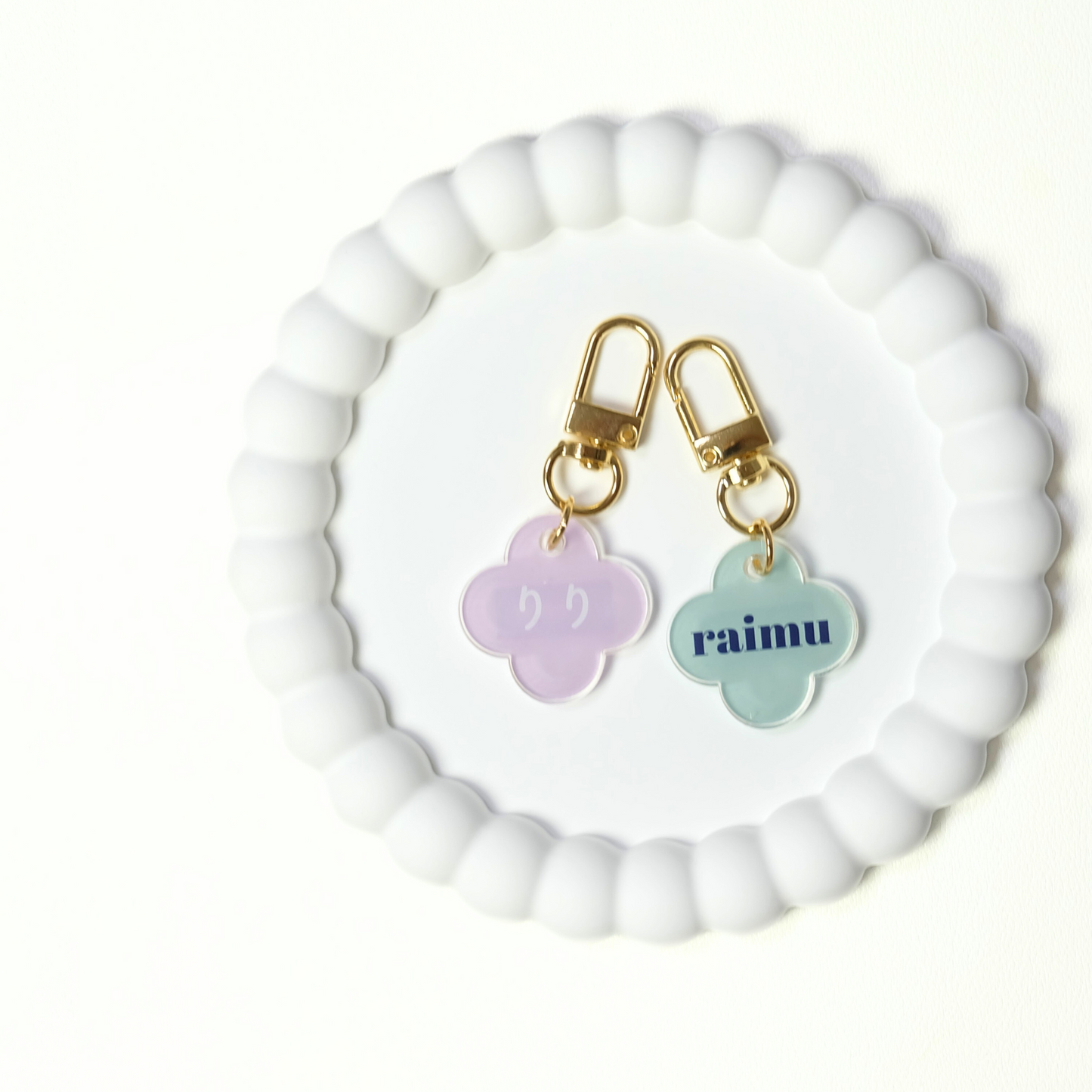 omamori charm – フラワー〈ペールカラー〉
