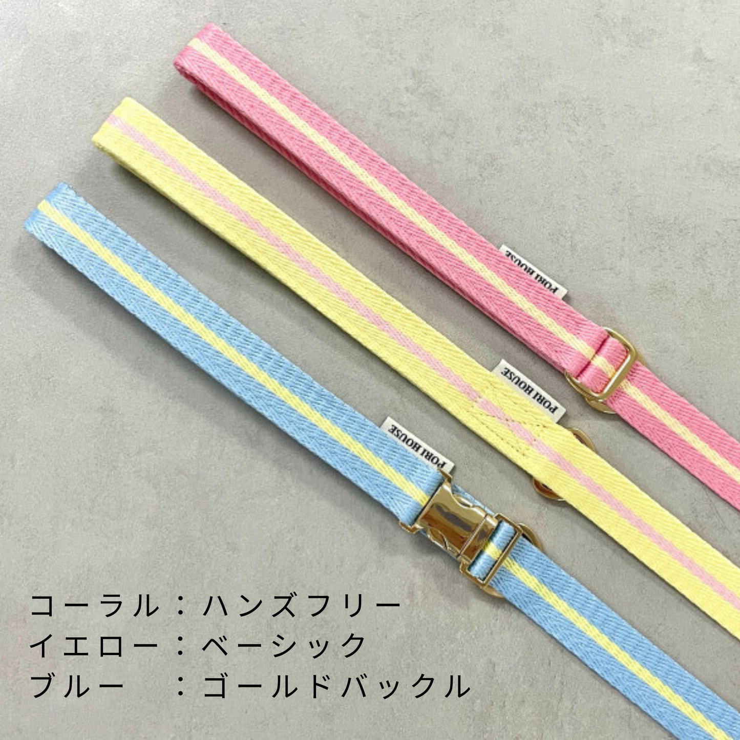 【数量限定】lollipop leash 1.5M