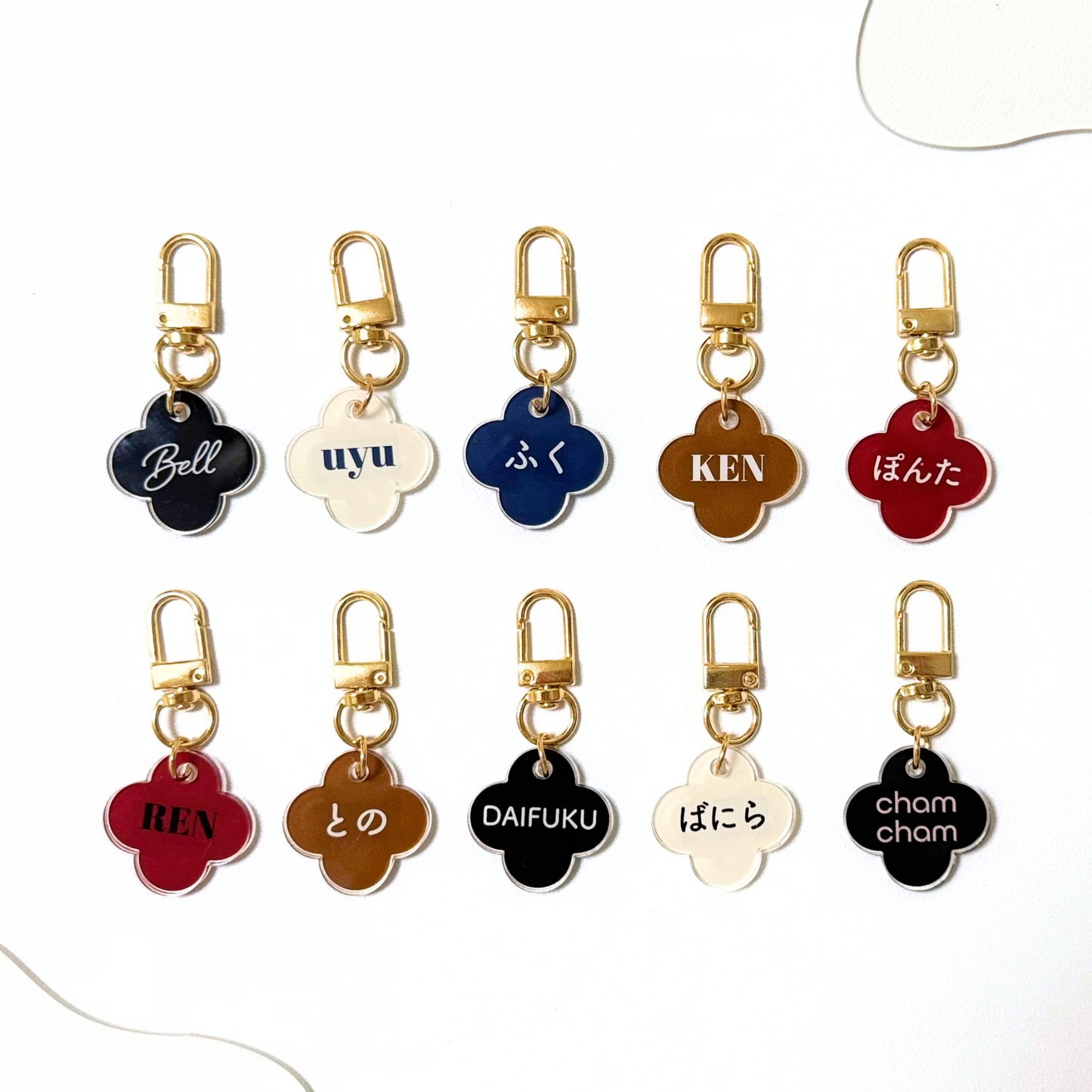 omamori charm – フラワー〈ベーシックカラー〉