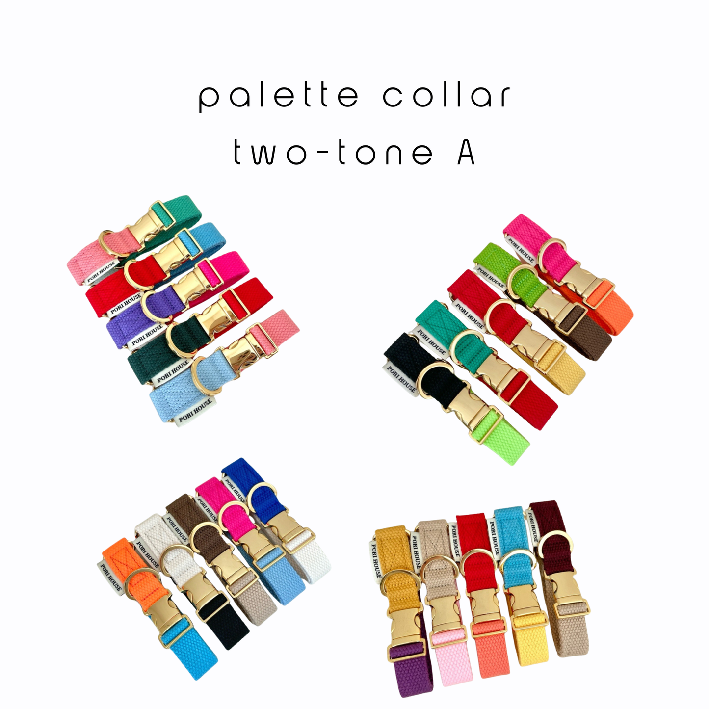 palette collar〈ツートーンA〉