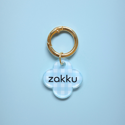 omamori charm – フラワー〈ギンガムチェック〉