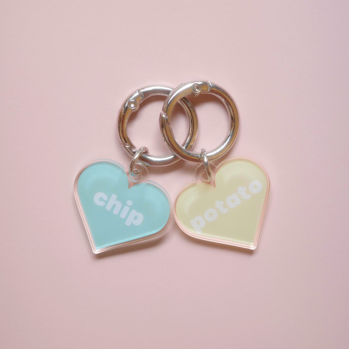 omamori charm – ハート〈ペールカラー〉