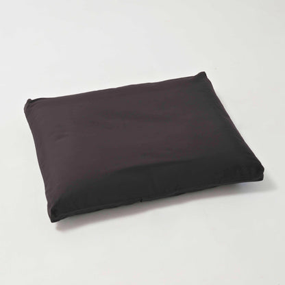 中型犬向けLサイズベッド、チャコールグレー、高級感のある仕上がり