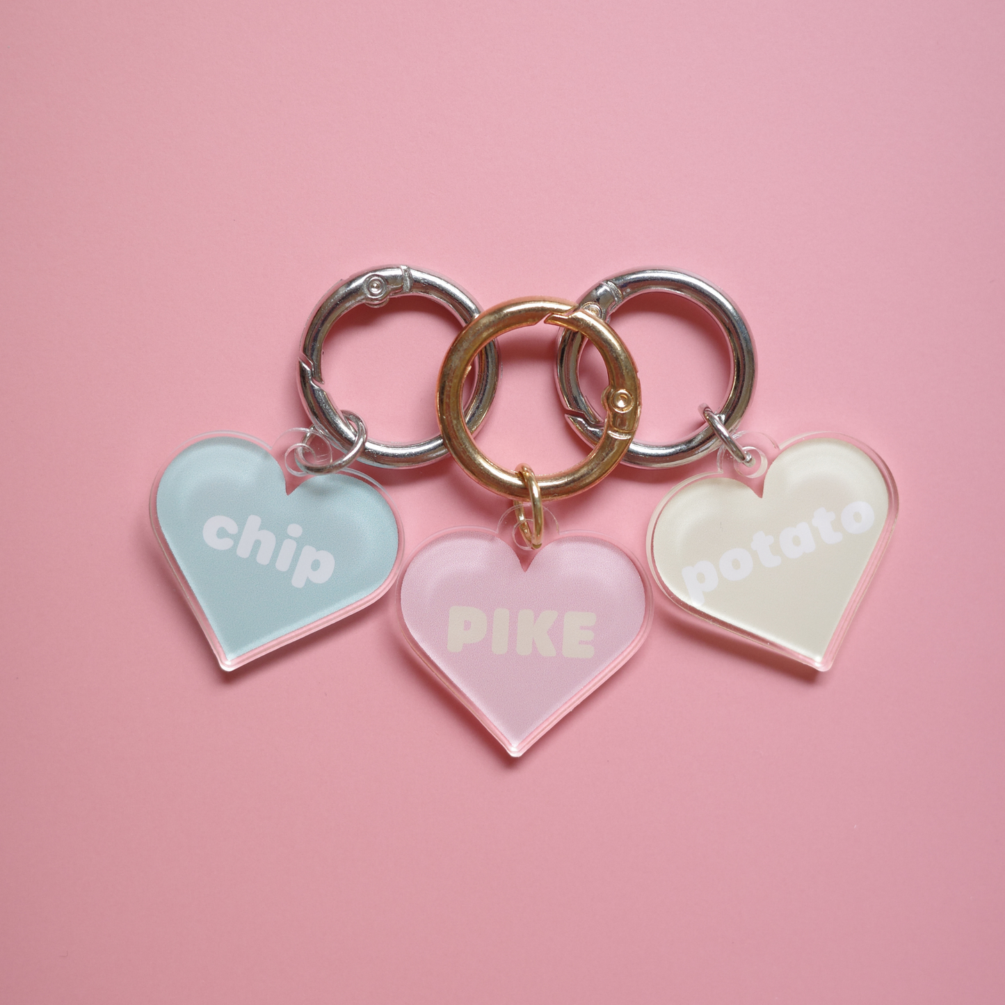 omamori charm – ハート〈ペールカラー〉