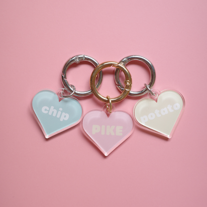 omamori charm – ハート〈ペールカラー〉