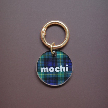 omamori charm – ラウンド〈チェック〉