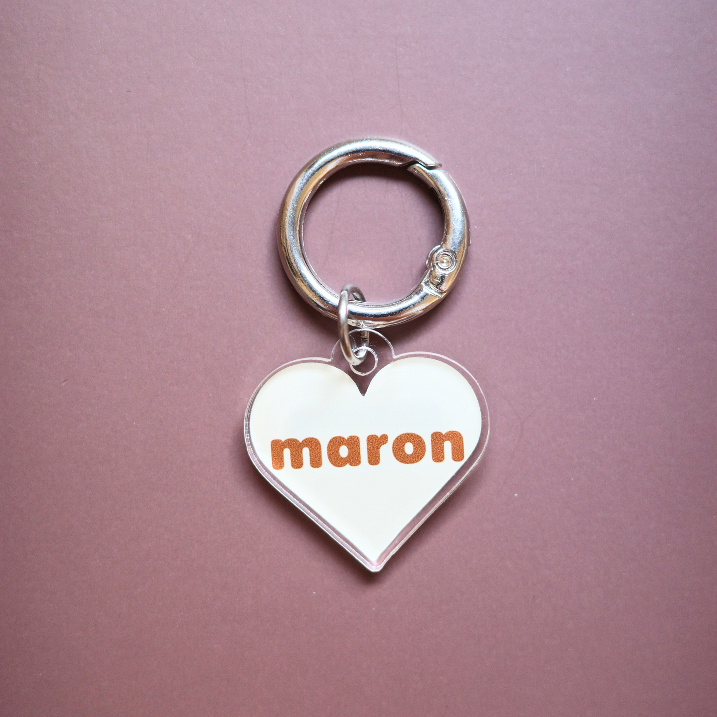 omamori charm – ハート〈ベーシックカラー〉