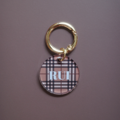 omamori charm – ラウンド〈チェック〉