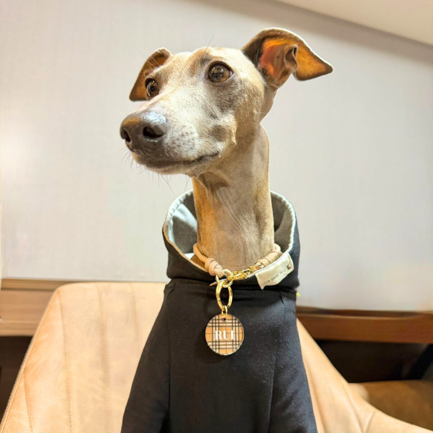 omamori charm – ラウンド〈チェック〉