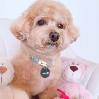 omamori charm – ラウンド〈チェック〉