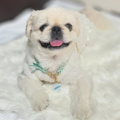 omamori charm – フラワー〈ギンガムチェック〉